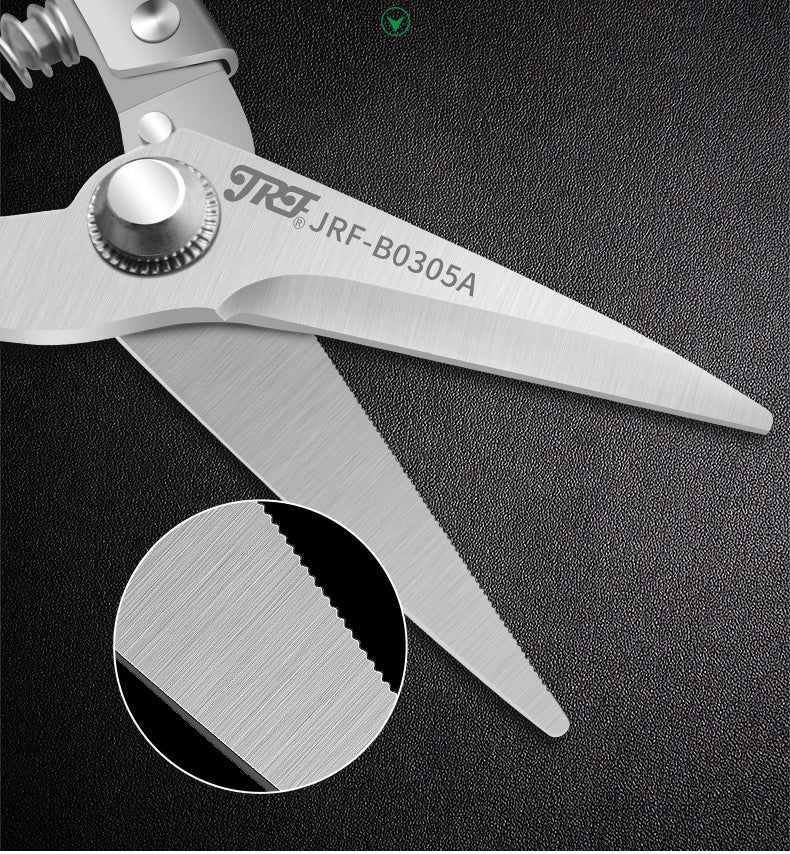 Professional Industrial Shears, JRF Stainless Steel Scissors, Tin Snips For Metal Sheet & PVC Pipe Cutting
